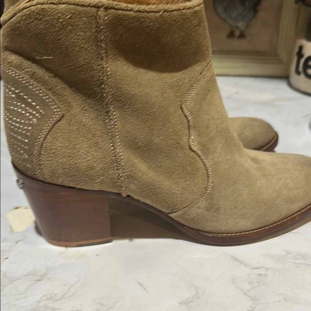Zadig & Voltaire Tan Ankle Boots